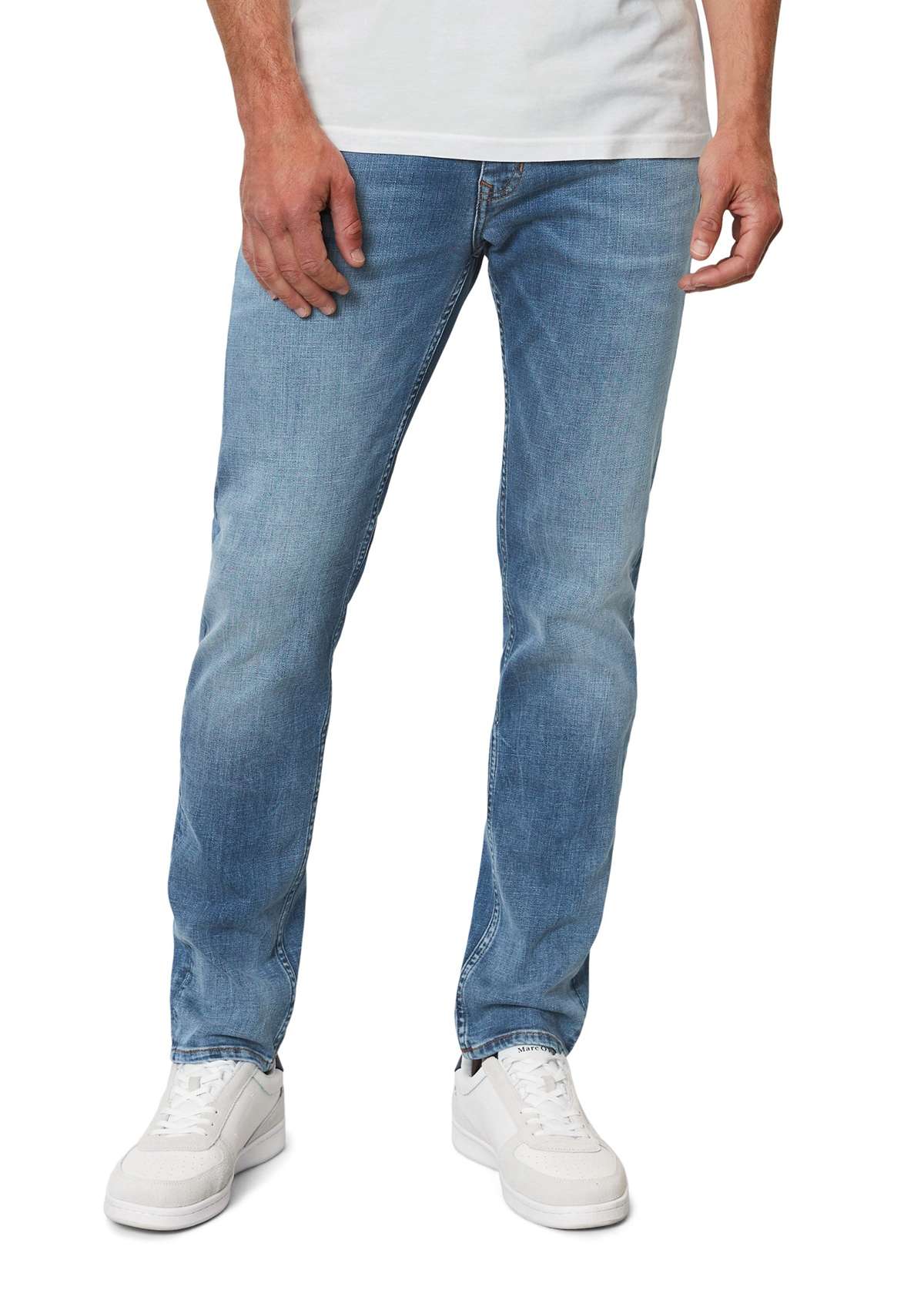 джинсы с 5 карманами in lassiger Cross-Hatch-Denim Struktur