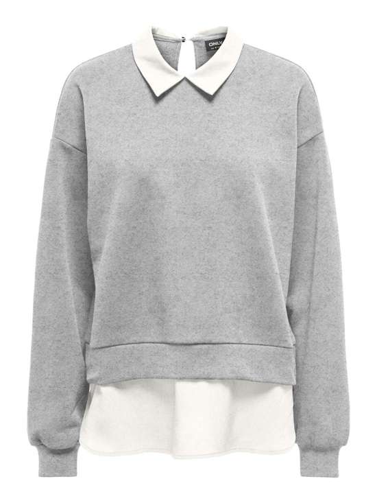 толстовка ONLANNI L/S WOVEN MIX SWT