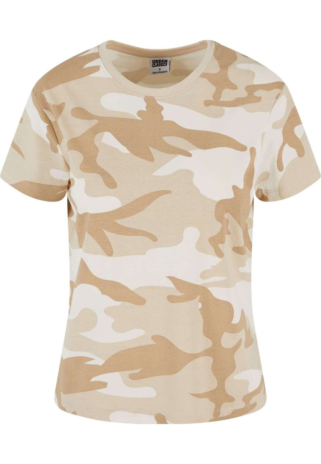 футболка Urban Classics Ladies Camo Regular Tee