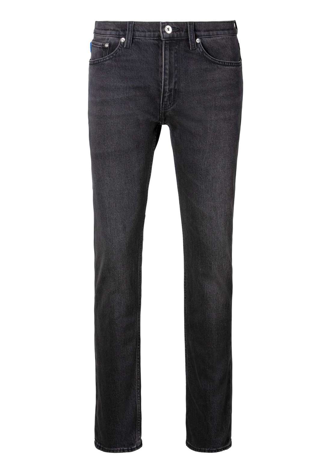 Джинсы узкого кроя с прикрепленным поясом Zane