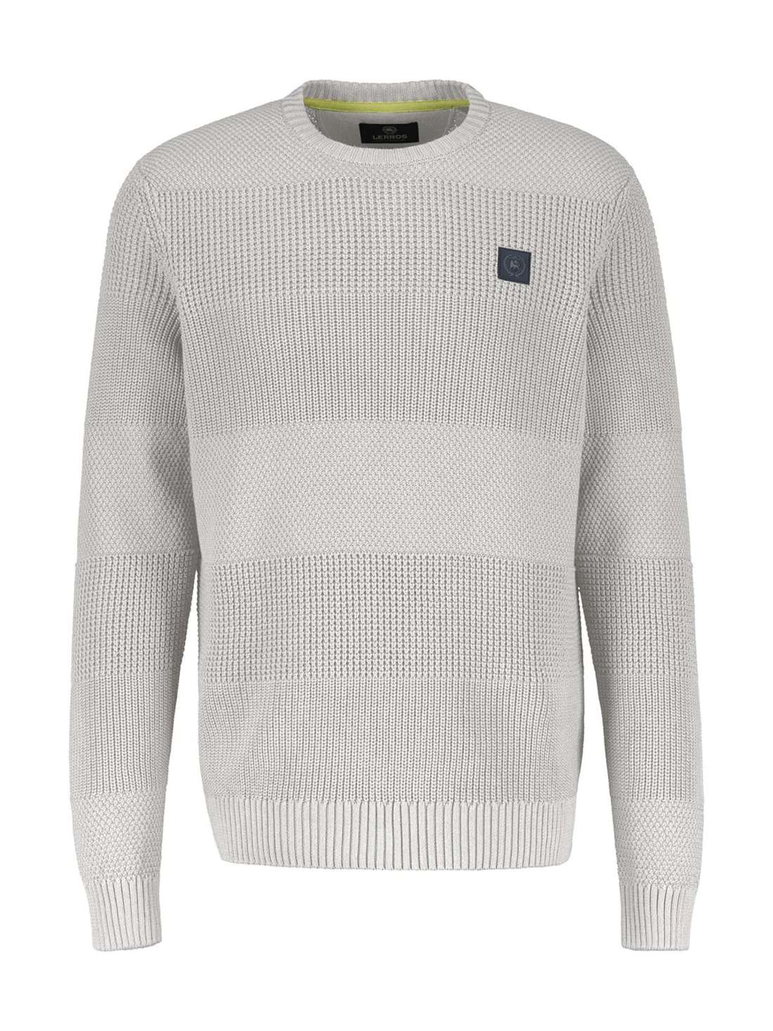 Вязаный свитер LERROS Herren Pullover in Strukturstrickqualitat