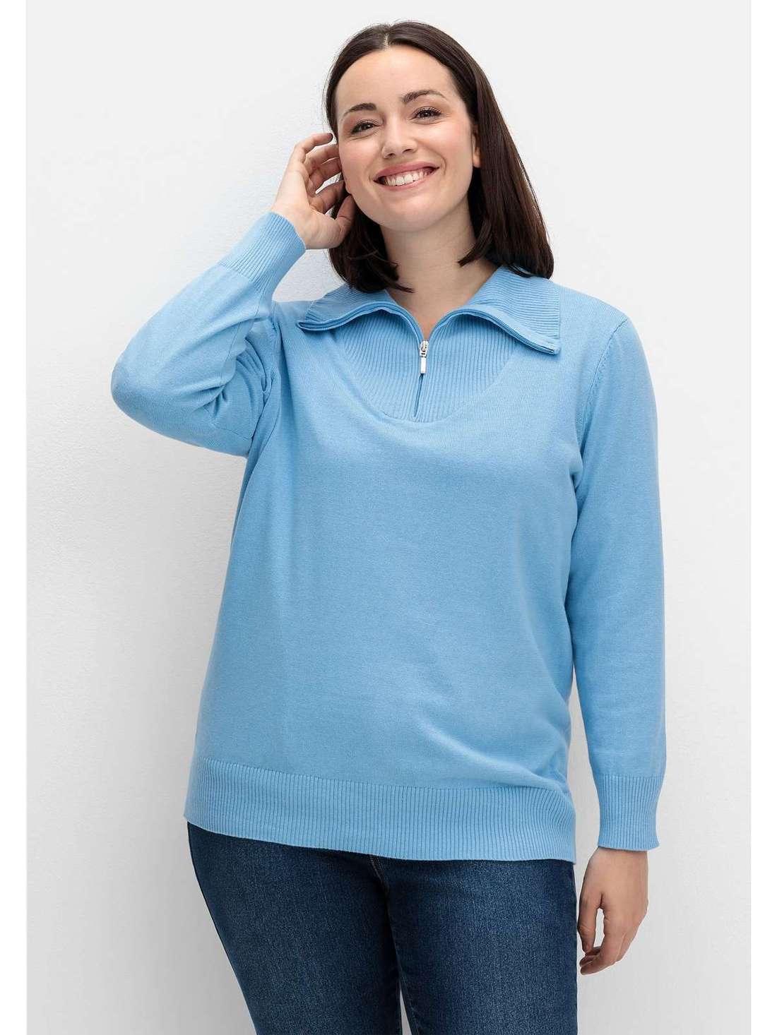 Вязаный свитер Große Größen