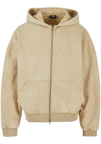 Толстовка Urban Classics Herren Heavy Stone Washed 90`s Zip Hoodie