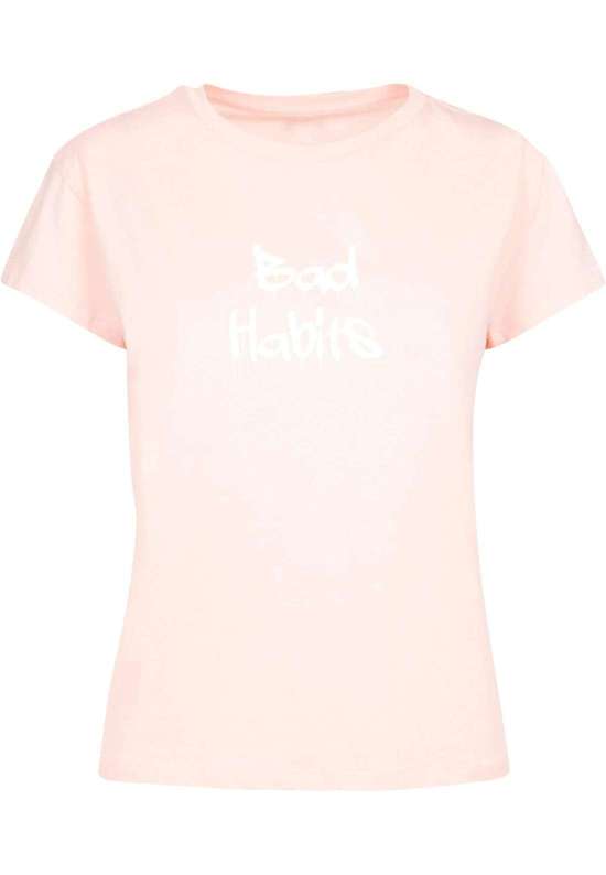 футболка Damen Ladies Bad Habits Box Tee