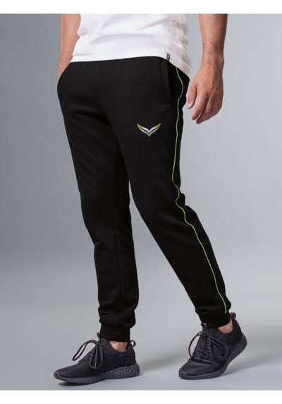 Брюки из джерси TRIGEMA Jogginghose mit kontrastfarbigen Streifen