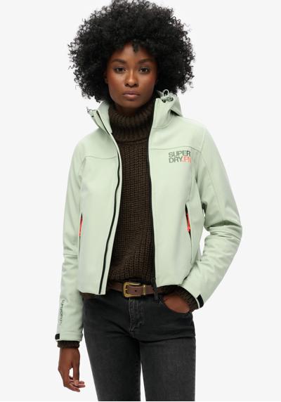 Уличная куртка с капюшоном HOODED SOFT SHELL TREKKER JKT