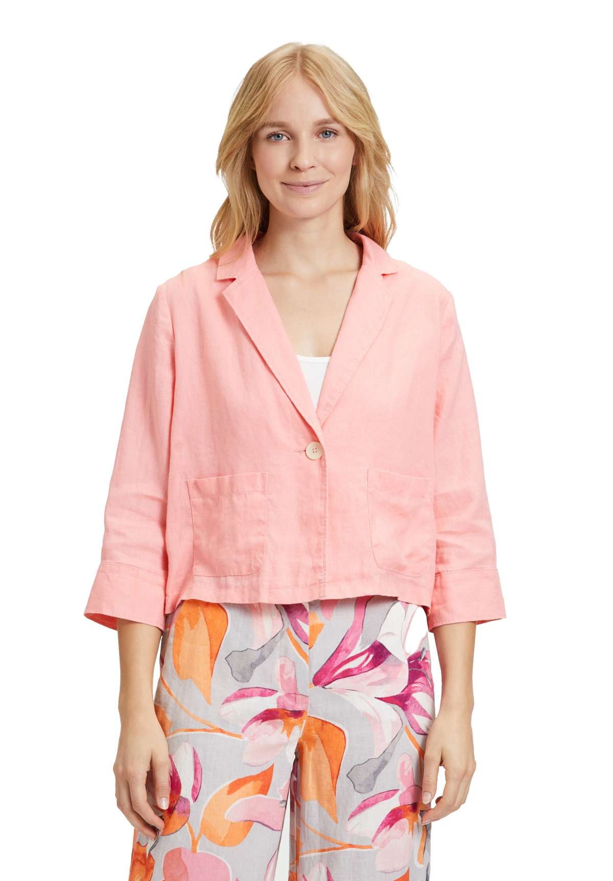 Короткий пиджак Sommerblazer mit 3/4 Arm