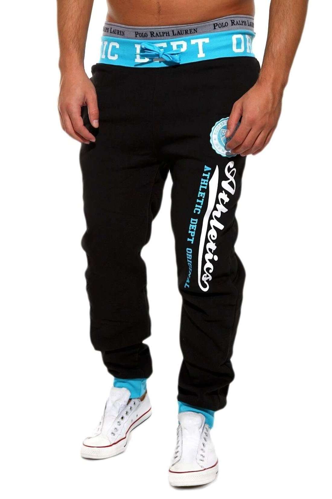 Спортивные брюки с контрастными акцентами ATHLETIC