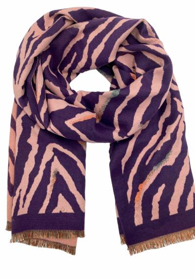 Модный шарф, мягкий шарф с рисунком зебры.