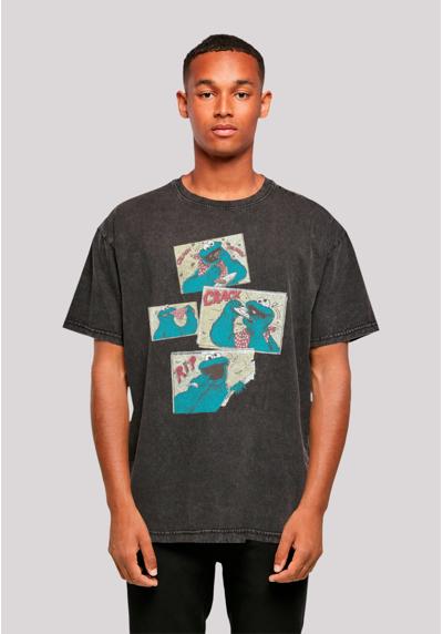 футболка Sesamstraße Cookie Monster Crunch