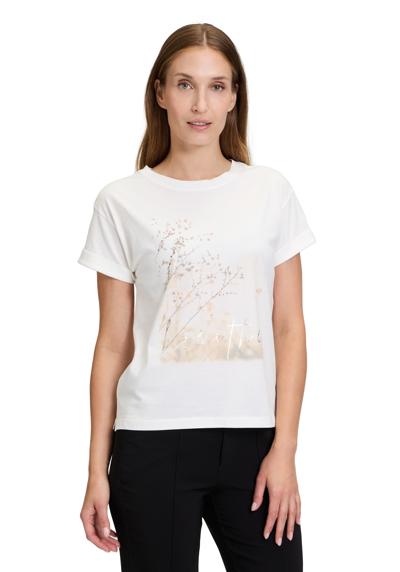 Рубашка с коротким рукавом Printshirt mit Armelaufschlag