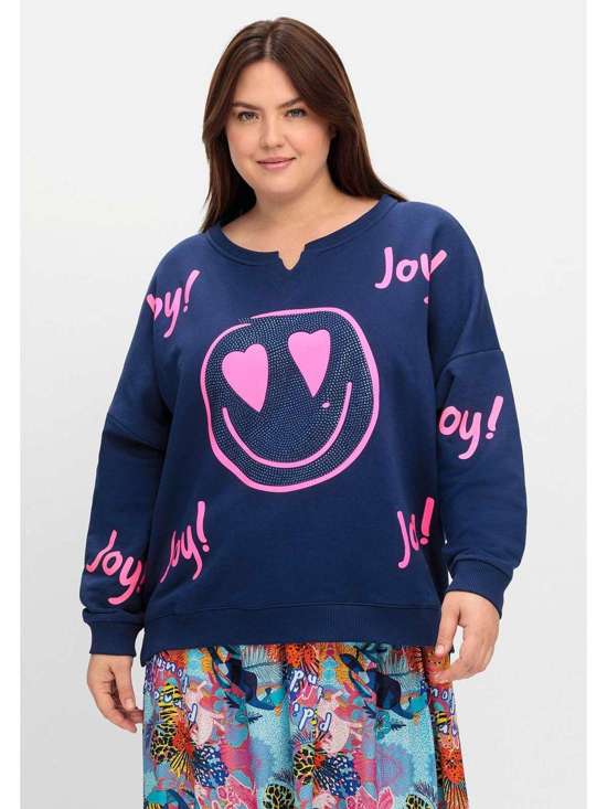 Толстовка с удлиненной спинкой Große Größen