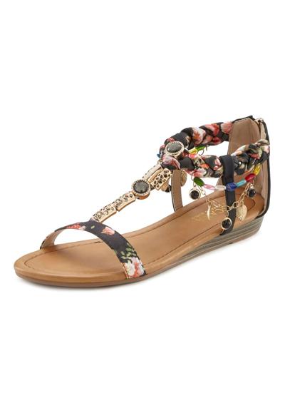 Сандалии, сандалеты, летняя обувь в фестивальном ВЕГАНСКОМ образе.