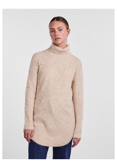 Свитер с высоким воротником PCELLEN LS LONG KNIT NOOS BC