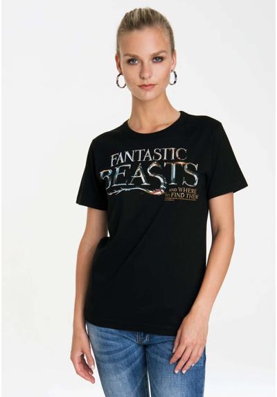Футболка с лицензионным оригинальным дизайном Fantastic Beasts Logo