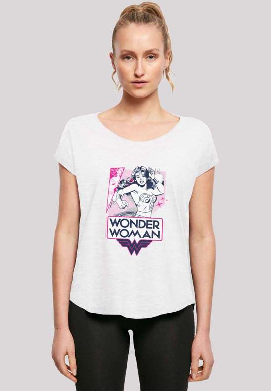 футболка DC Comics Wonder Woman Pink Action`