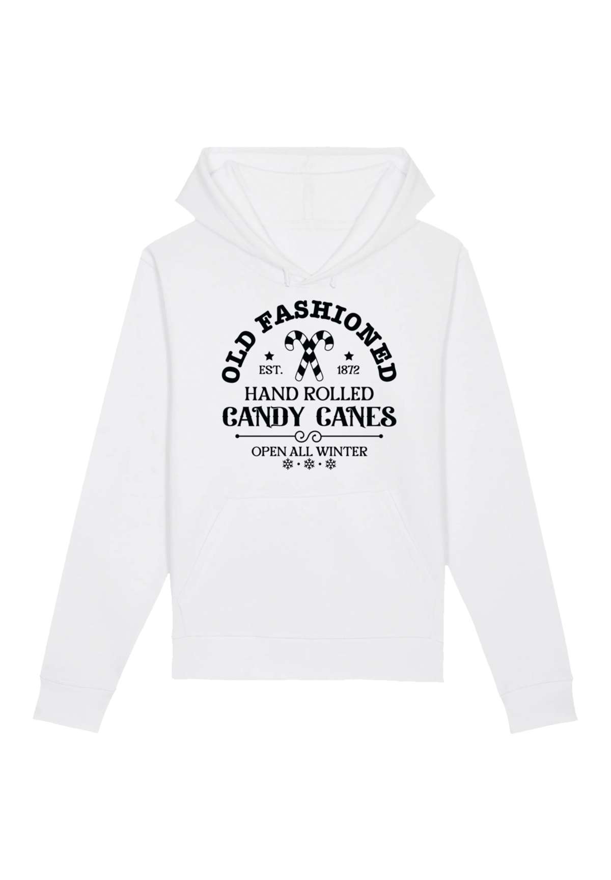 Толстовка с капюшоном Cany Canes Retro Weihnachten Sign