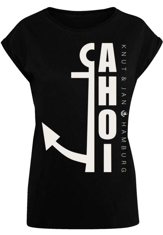 футболка PLUS SIZE Ahoi Anker Crop Knut & Jan Hamburg