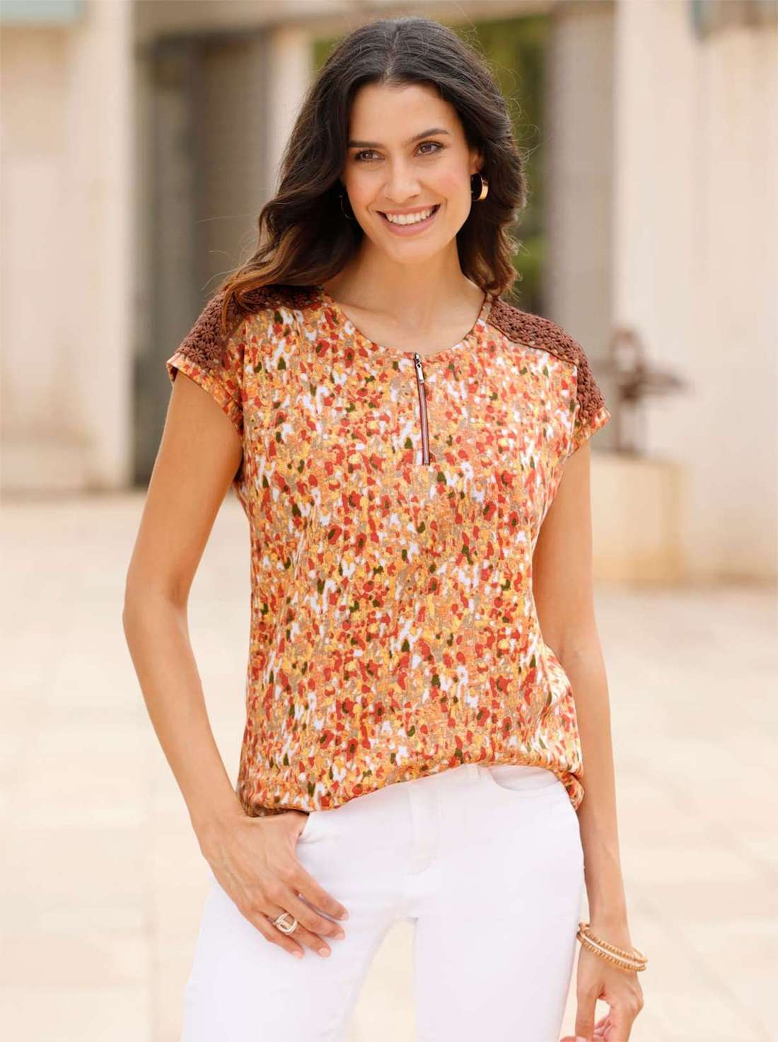 рубашка с круглым вырезом Shirt