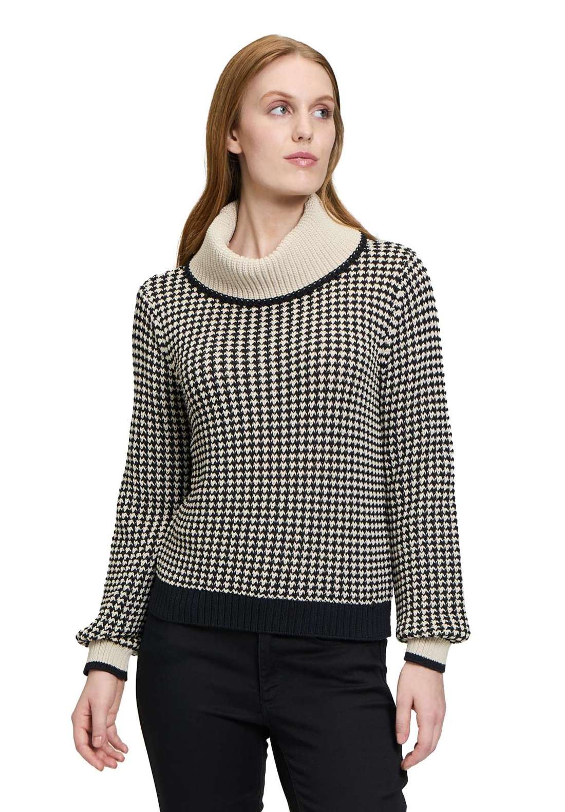 Вязаный свитер Betty & Co Strickpullover mit Kragen