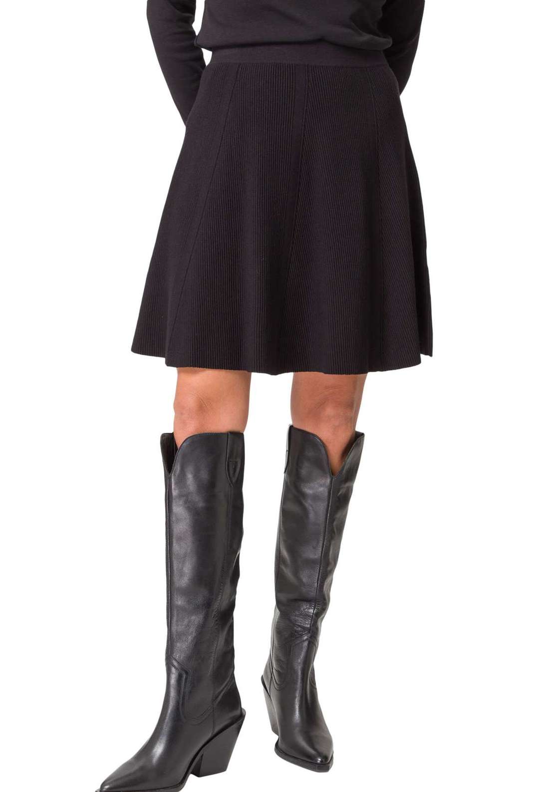 Мини-юбка zero Strickrock ausgestellt