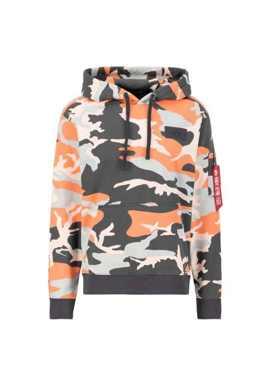 Толстовка с капюшоном Men - Hoodies Back Print Hoodie Camo