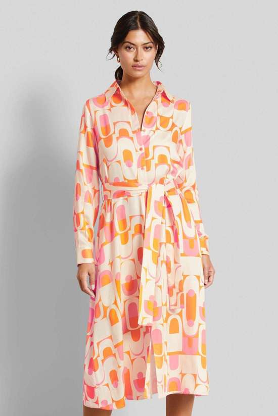 Платье-блузка с поясом