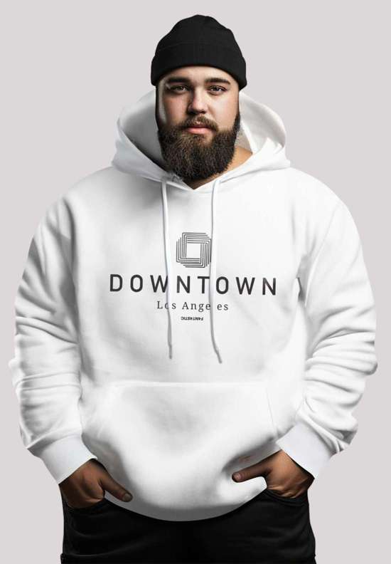 Толстовка с капюшоном Downtown LA PLUSSIZE