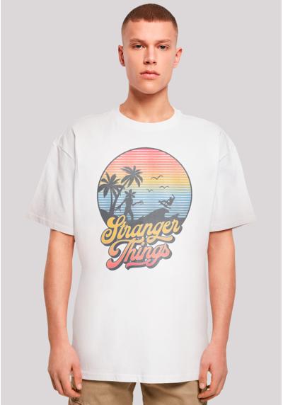 футболка Stranger Things LA Gradient