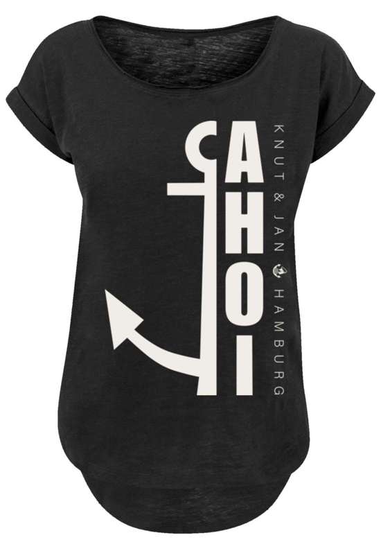 футболка PLUS SIZE Ahoi Anker Crop Knut & Jan Hamburg