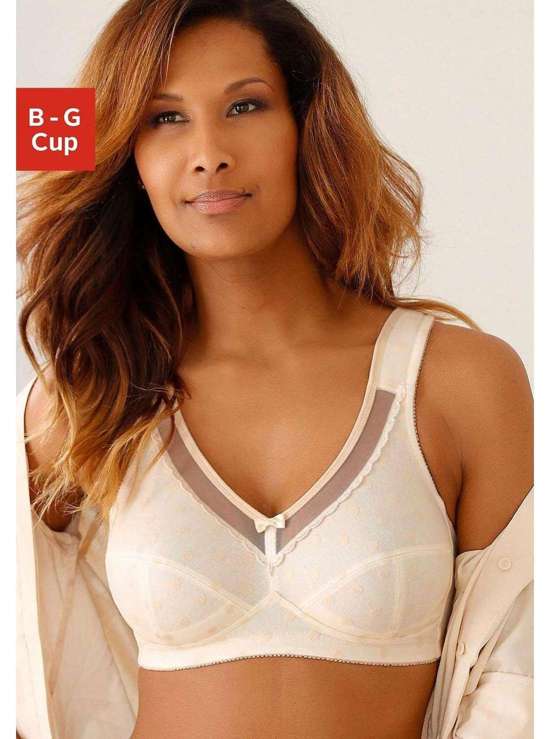 Рельефный бюстгальтер Große Größen