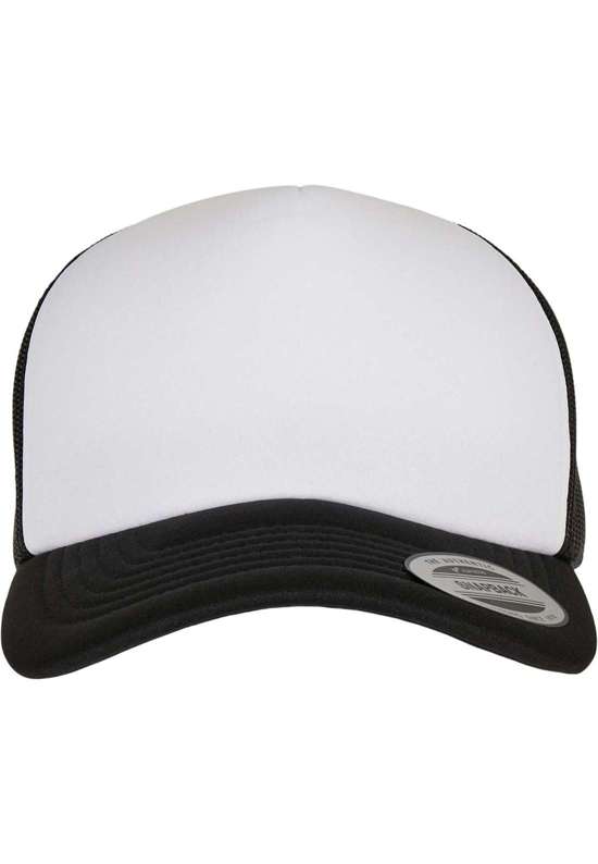 Гибкая крышка Accessoires YP Curved Foam Trucker Cap – White Front