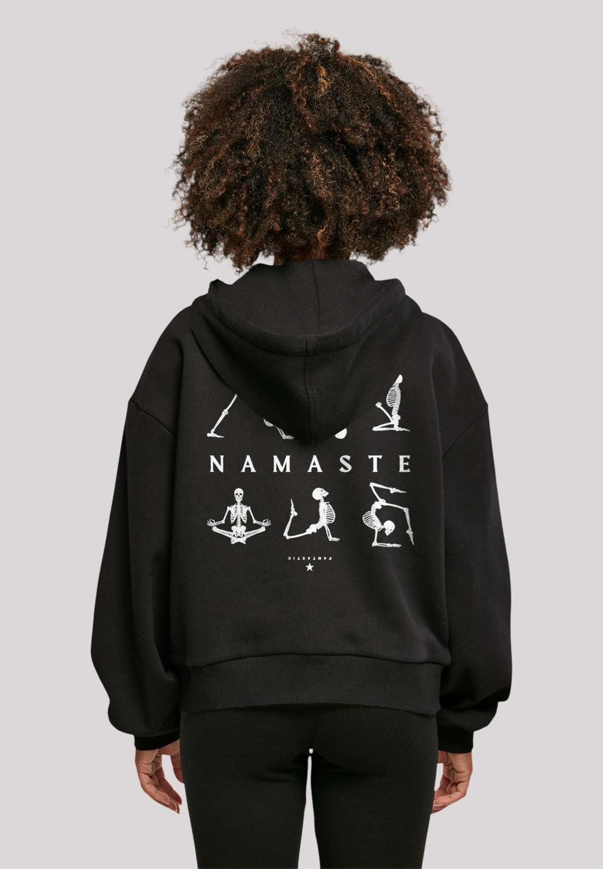 толстовка Namaste Yoga Skelett Halloween