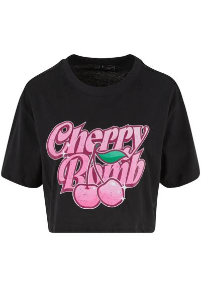футболка Damen Cherry Bomb Ladies Short Overized Tee