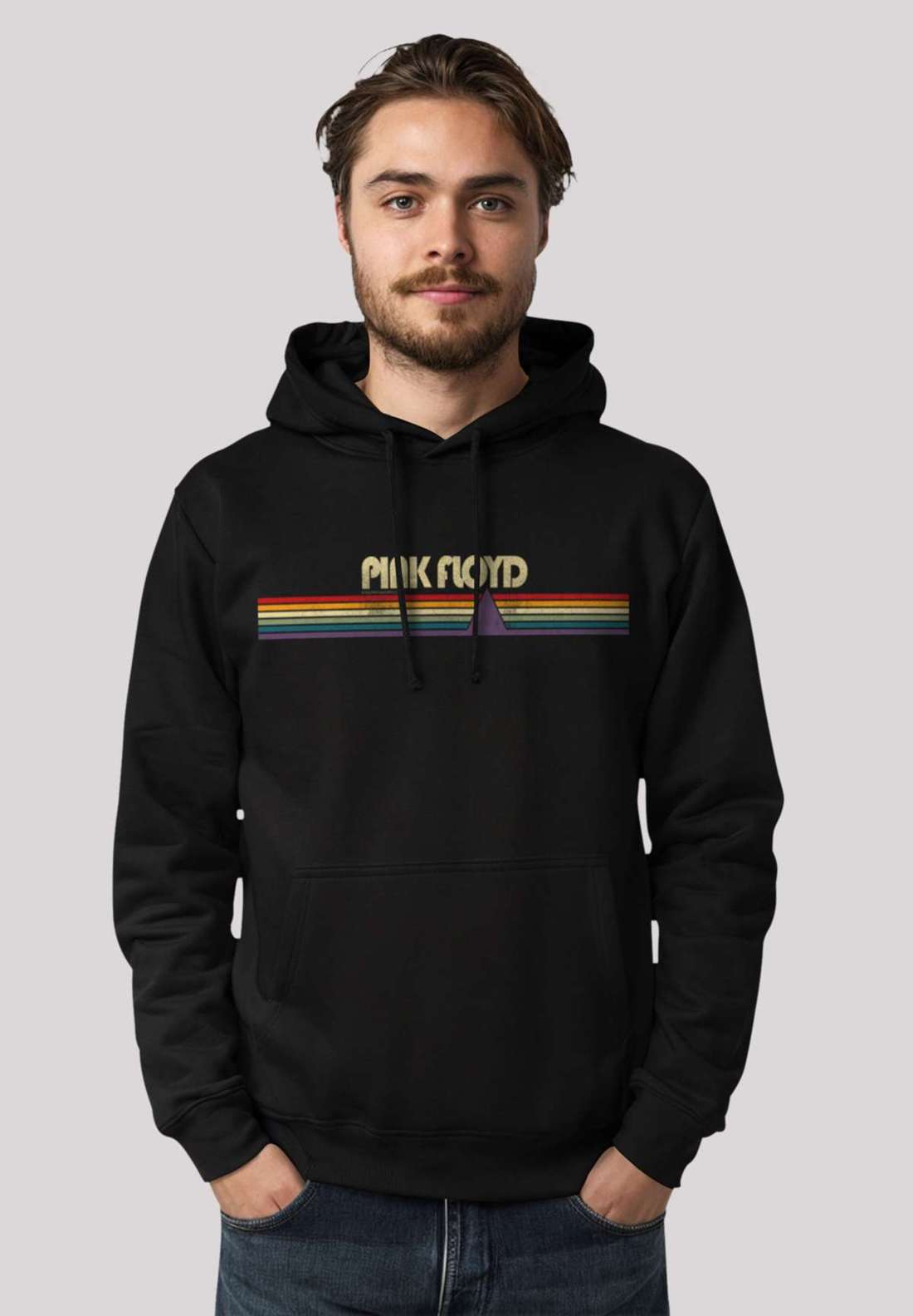 Толстовка с капюшоном Pink Floyd Prism Retro Stripes