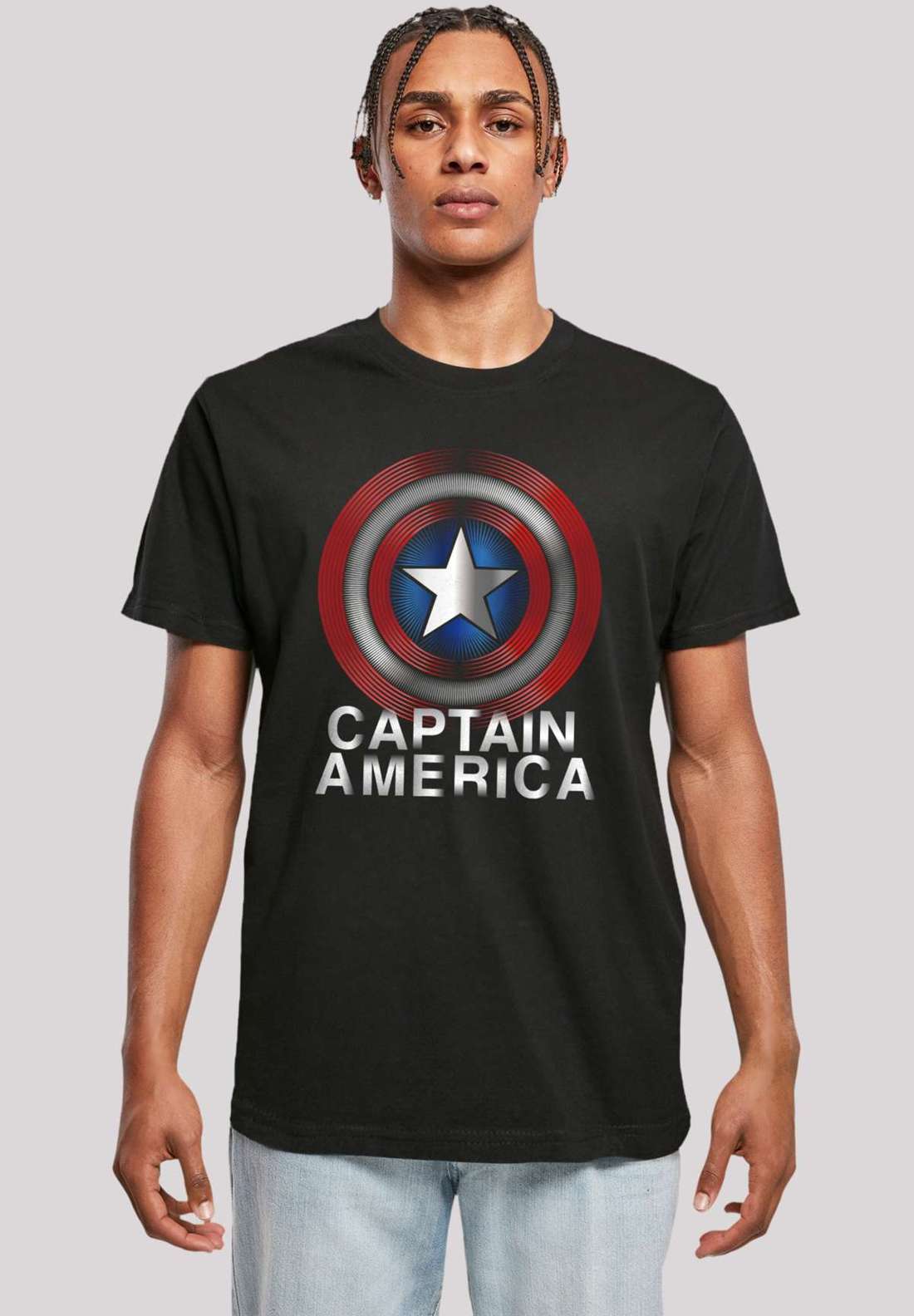 футболка Marvel Captain America Flash Logo