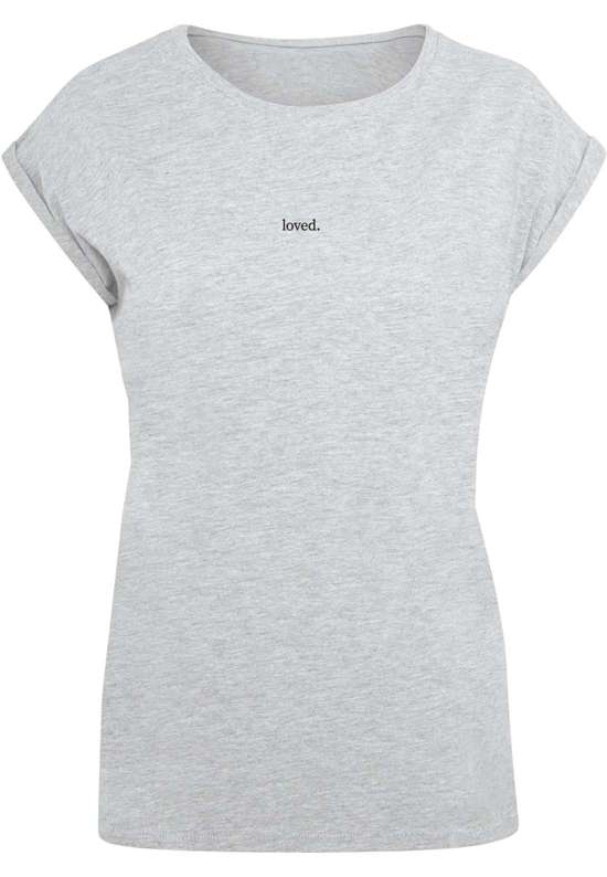 футболка Damen Ladies Love Extended Shoulder Tee
