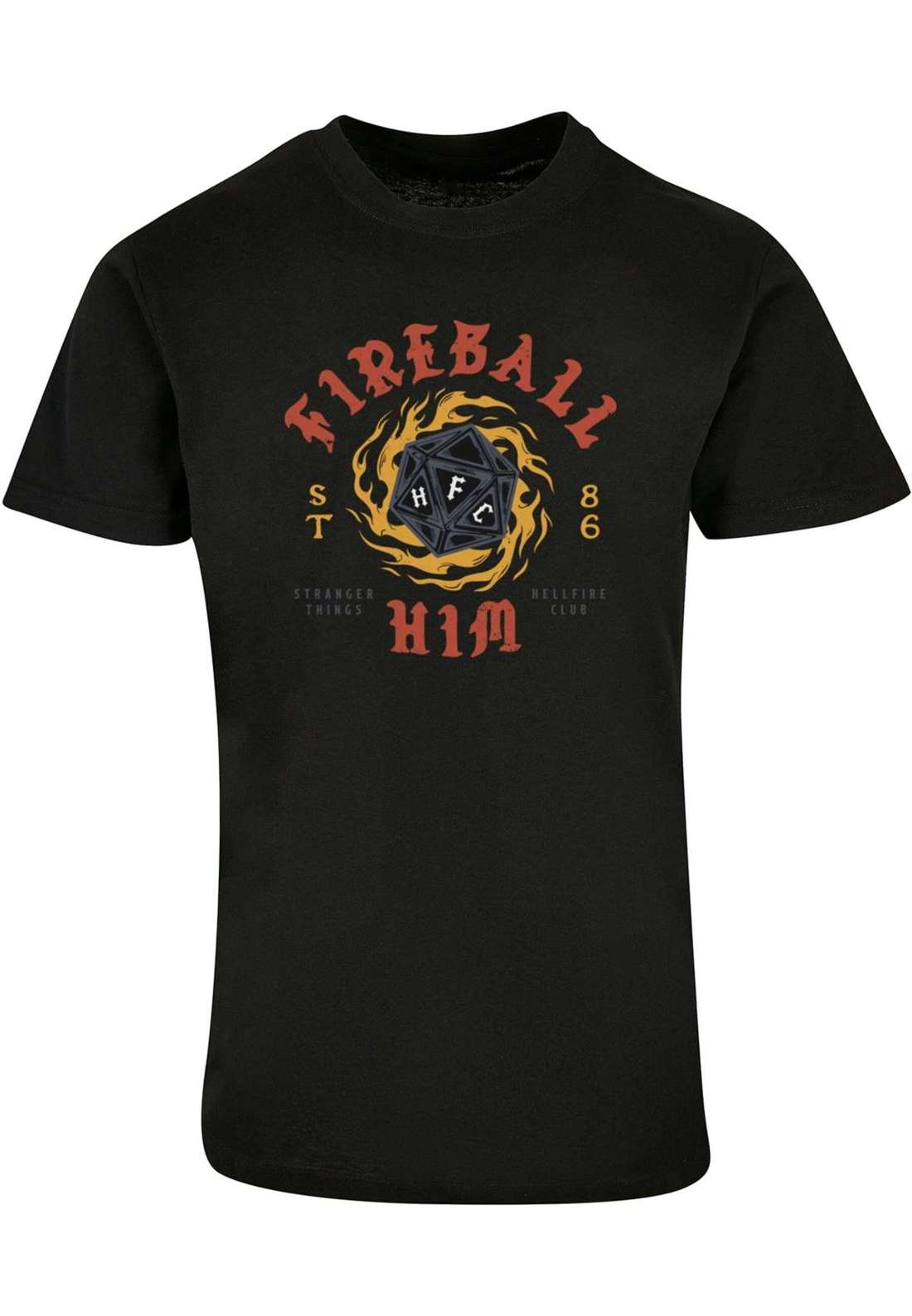 футболка Herren Stranger Things - Fireball Dice 86 T-Shirt