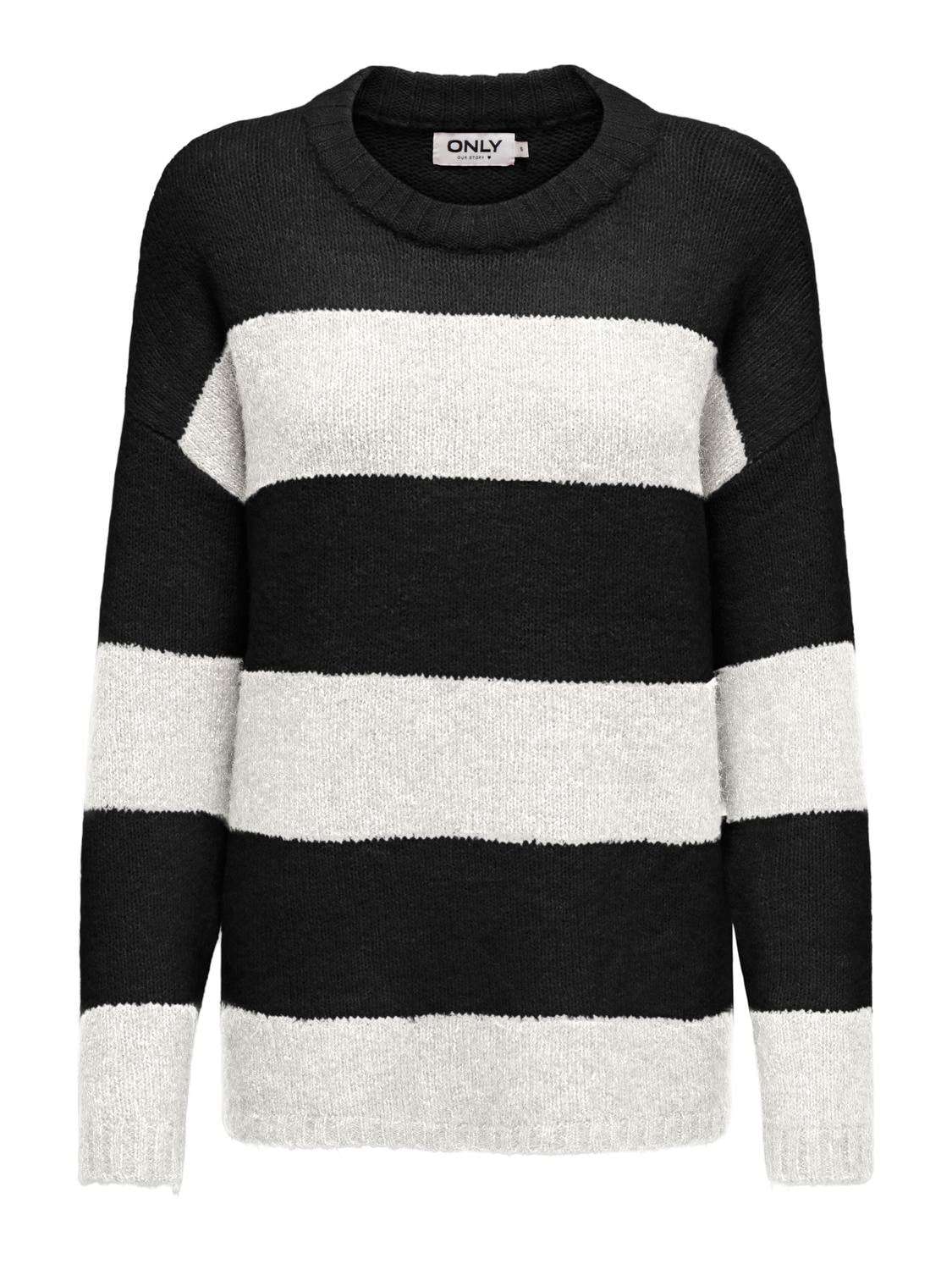 Свитер с круглым вырезом ONLFILONE LIFE LS O-NECK CC KNT