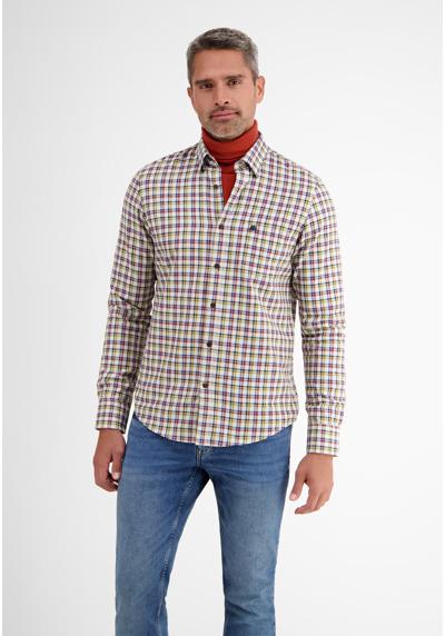 Рубашка с длинным рукавом LERROS Langarmhemd mit Herringbone-Karo
