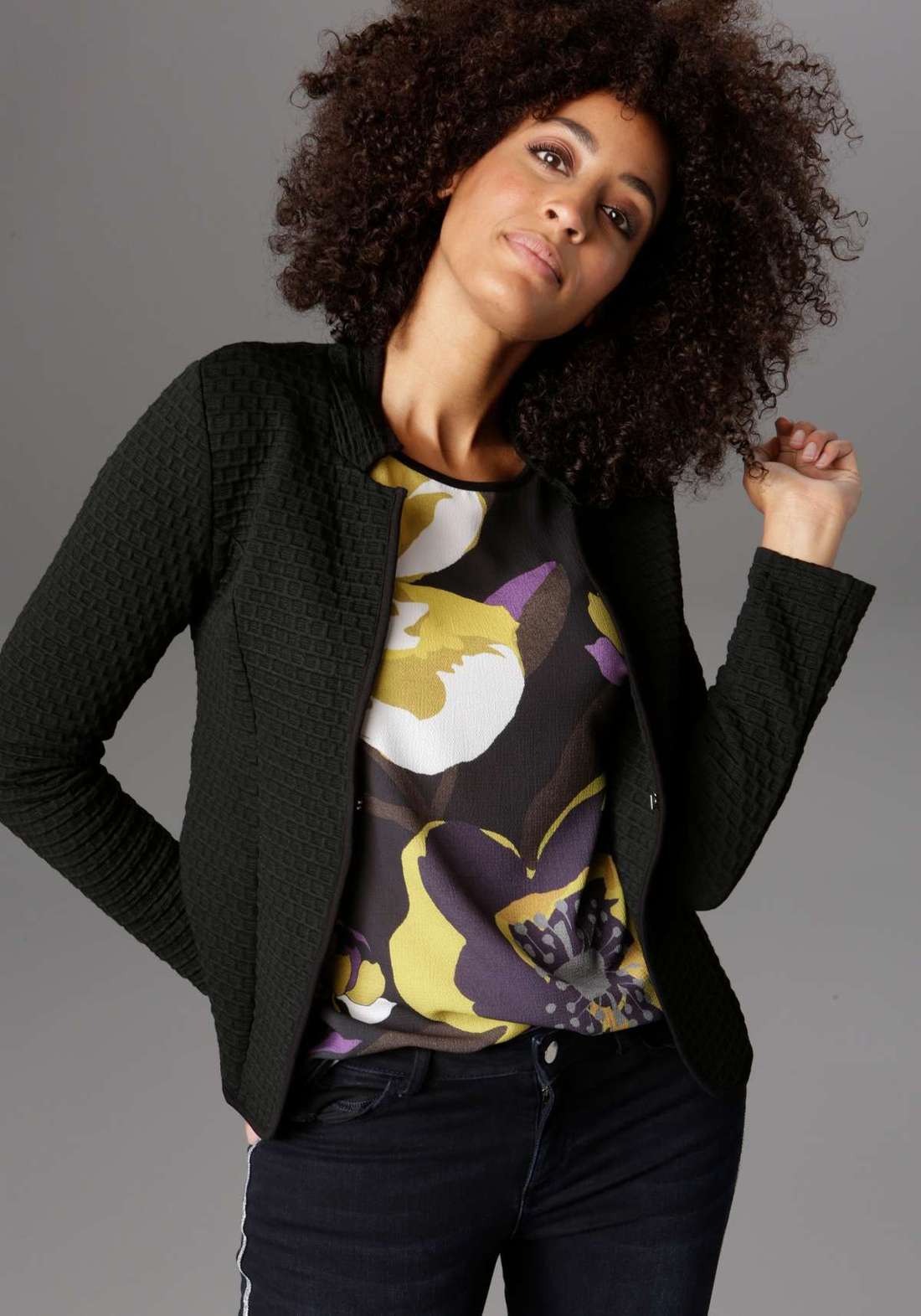 Пиджак со структурой