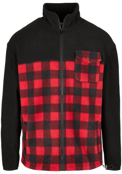 Зимняя куртка Urban Classics Herren Patterned Polar Fleece Track Jacket