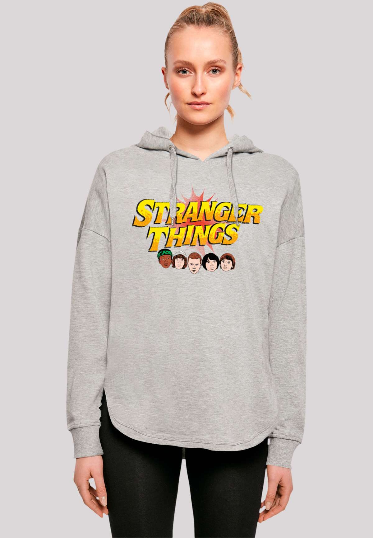 Толстовка с капюшоном Stranger Things Comic Heads Netflix TV Series