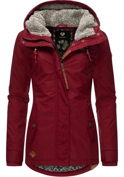 Зимняя куртка с капюшоном, женская зимняя парка с капюшоном и теплым флисом