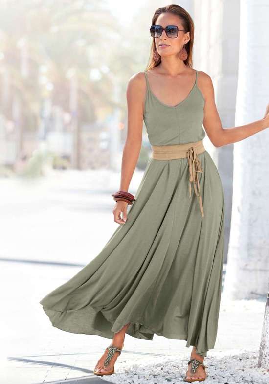 платье макси