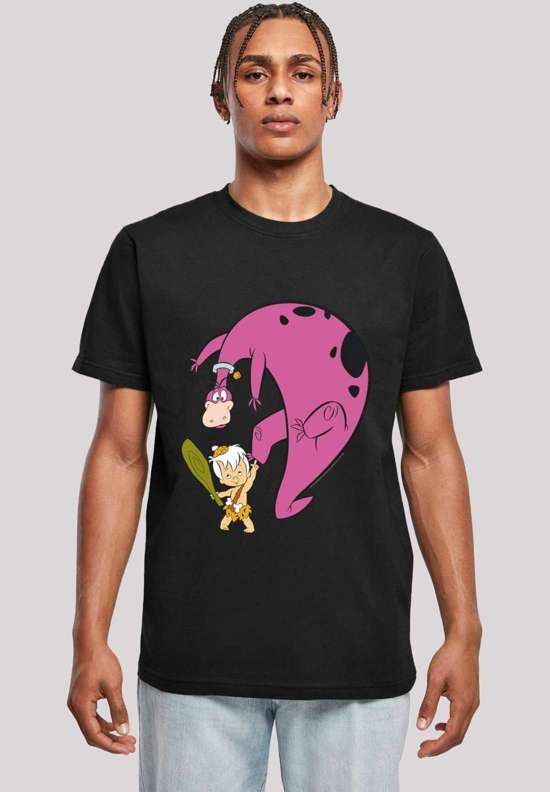 футболка T-Shirt Die Familie Feuerstein Bamm Bamm And Dino