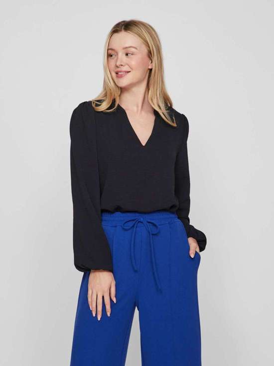 Блузка-рубашка VIRELLA V-NECK L/S TOP - NOOS