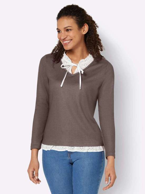 рубашка с длинными рукавами 2-в-1 2-in-1-Shirt