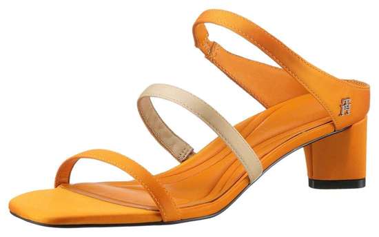 Мул TH STRAP SATIN MID HEEL