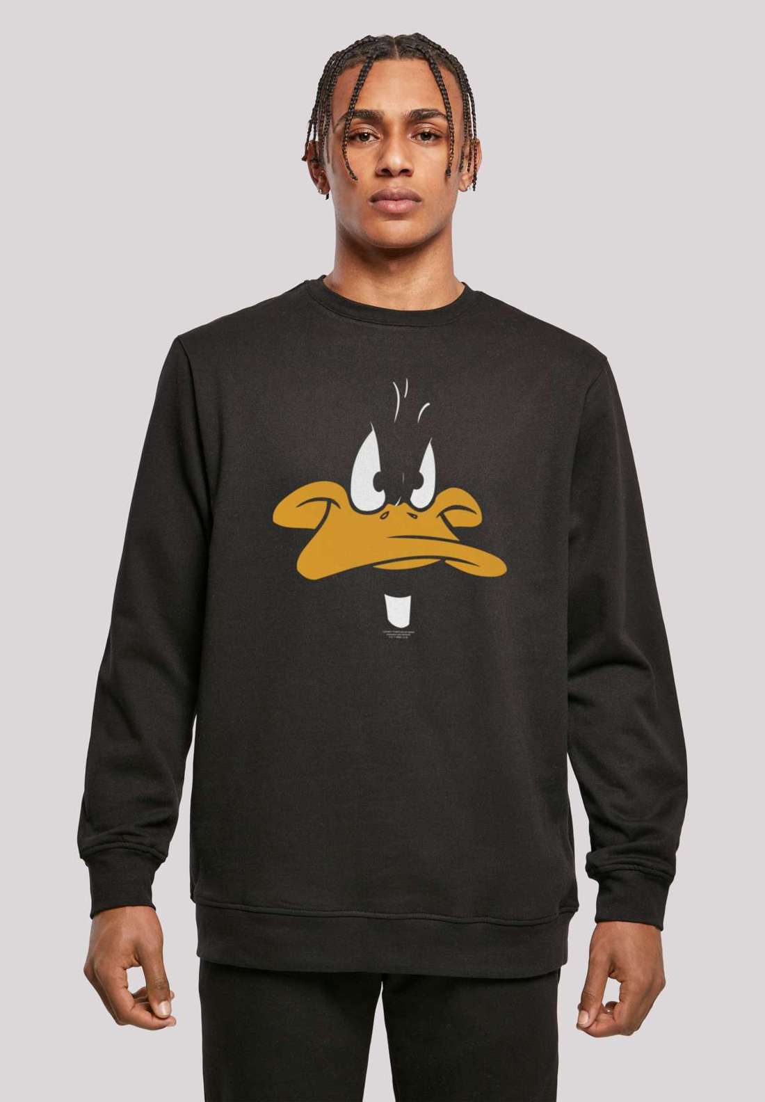 Толстовка с капюшоном Looney Tunes Daffy Duck Big Face